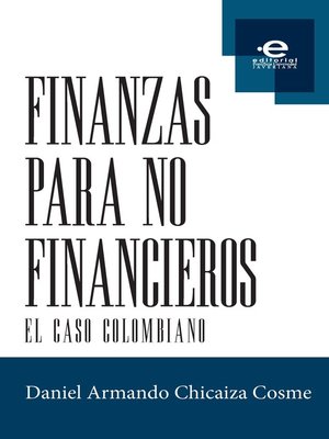 cover image of Finanzas para no financieros